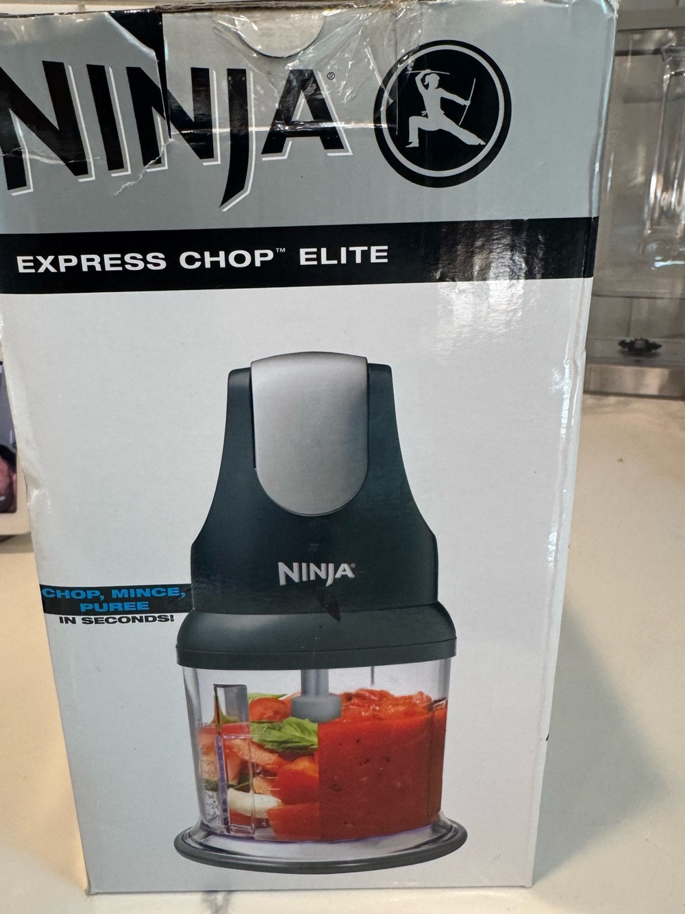 Ninja Express Chop Elite Food Chopper - Black/Silver/Clear